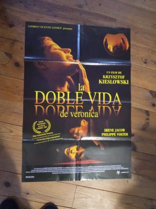 Cartel Cine La Doble Vida de Verónica