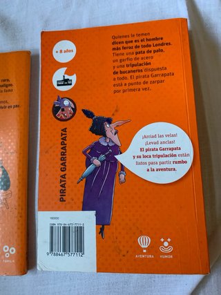 Lote tees libros Barco de vapor + 8 años