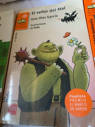 Lote tees libros Barco de vapor + 8 años