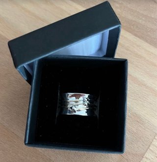 Anillo de Plata y Oro_Talla 12