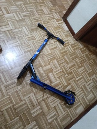 Patinete Plegable Urban KRF Negro/Azul