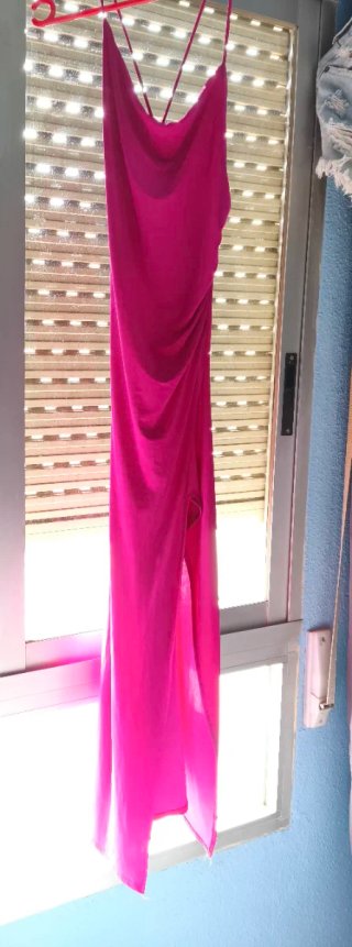Vestido Pull and Bear rosa ajustado Talla M