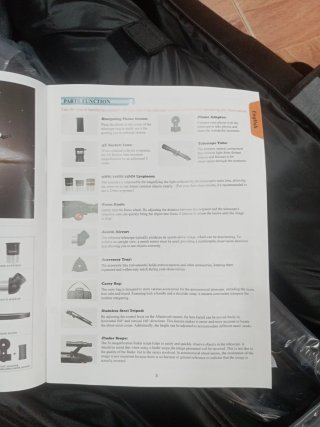 Telescopio Refractor Astronómico