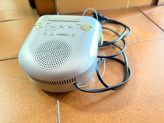 Radio alarma antiguo sonic