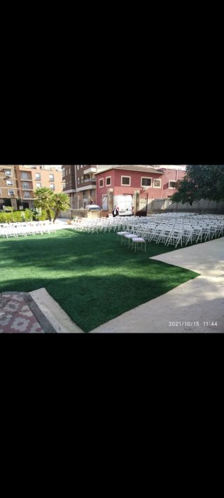 Cesped artificial para eventos o jardines
