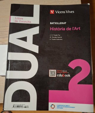 Història de l'Art, Batxillerat 2, Dual Llibre d...