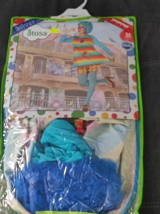 Disfraz Mujer Payasa Atosa