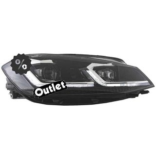 FE FAROS FULL LED DINAMICOS VOLKSWAGEN VW GOLF 7.5 17-19 LOO