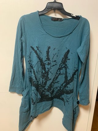 Túnica SKY Republic asimétrica Talla S