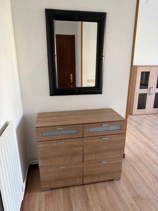 Mueble de salón modular madera