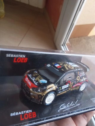 Coche Citroën DS3 WRC Rallye 2013