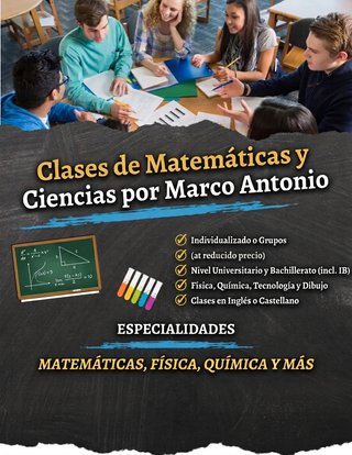 Clases particulares profesor domicilio Barcelona