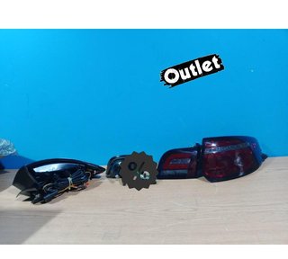 FE PILOTOS AUDI A3 8P 03-08 ROJO AHUMADO R010728C1