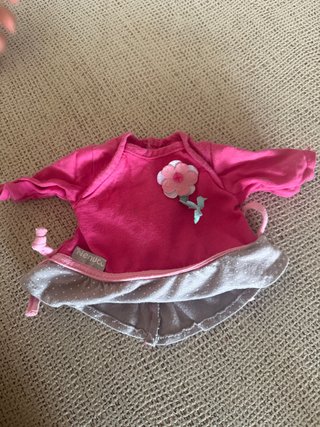 Vestido Nenuco rosa y gris
