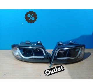 FE FAROS LED AUDI A6 01-04 LUZ DIURNA NEGRO R011288C2
