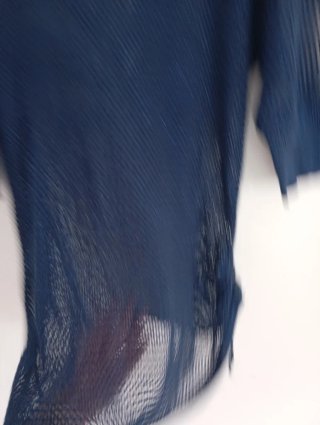 Vestido azul tejido XL