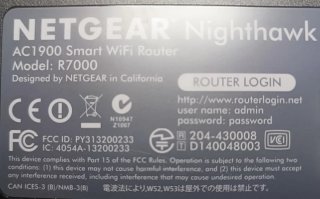 Router WiFi Netgear R7000 AC1900