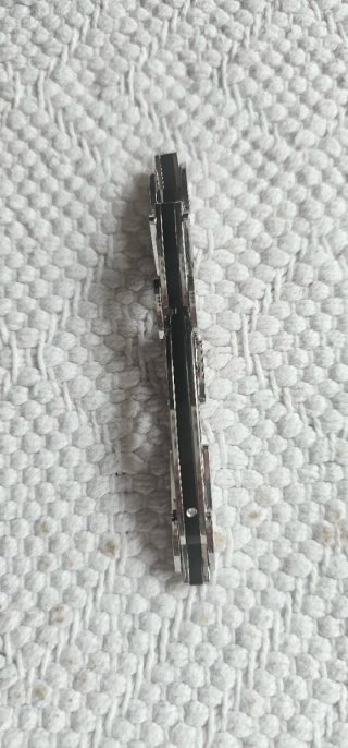 Pulsera hombre circonita acero y negro