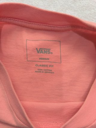 Camiseta Vans Rosa