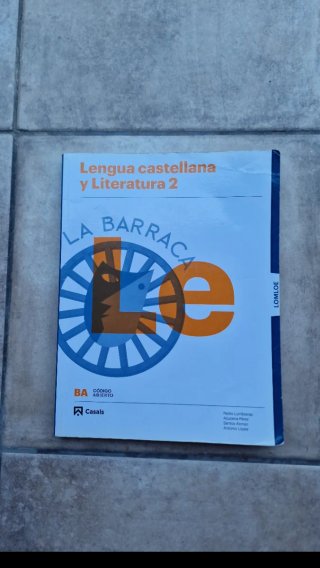 Lengua castellana y literatura 2, Le Bachillerato