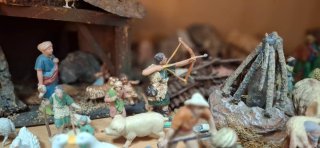 Belén figuras y animales