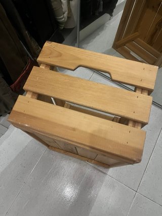 Caja de madera Ikea