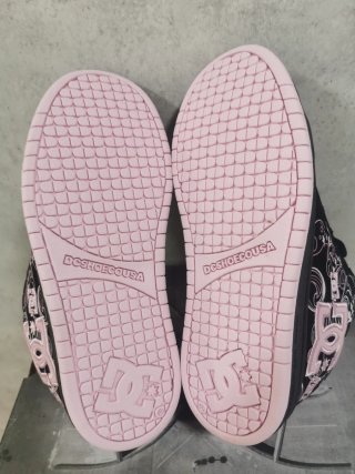 Zapatillas DC Shoes Negras y Rosas