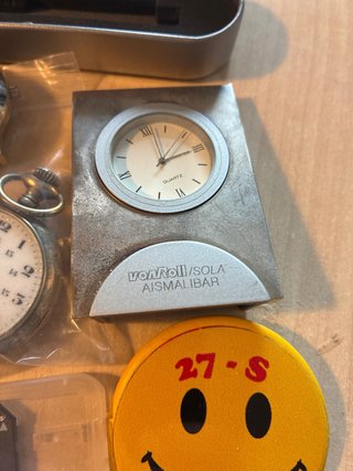 Lote de 5 relojes y accesorios(averias)