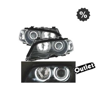 FE FAROS BMW E46 COUPE 99-03 OJOS ANGEL CCFL INTERMITENTES F