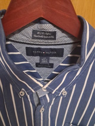 Camisa Tommy Hilfiger Rayas Talla L