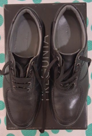 Scarpe uomo Pregunta pelle nera n.41