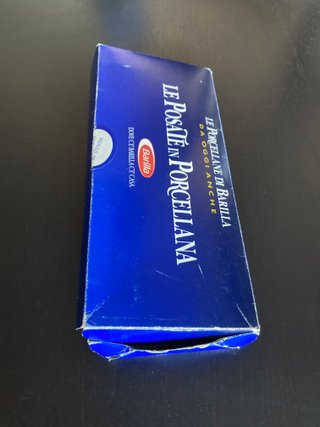 1 Set Posate Porcellana Barilla