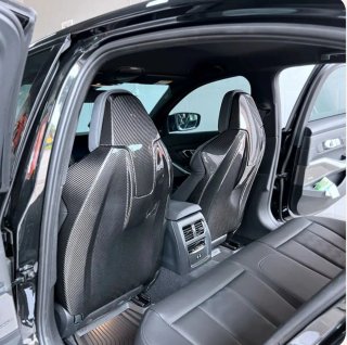 Cubierta Asiento Carbono BMW
