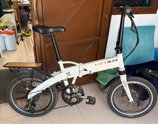 Bicicleta eléctrica plegable Littium Ibiza