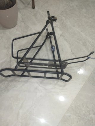 Portaequipajes Bicicleta Negro