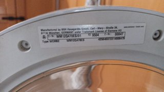 Recambios Lavadora Siemens WM12Q478ES/01 Despiece