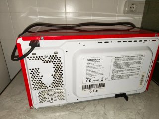 Microondas Cecotec Rojo