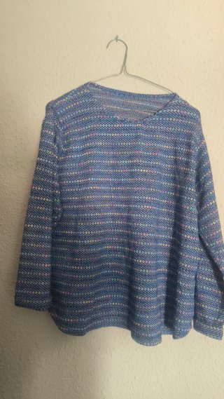 Jersey de punto multicolor