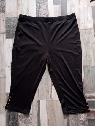Leggings Capri Negros Talla Única