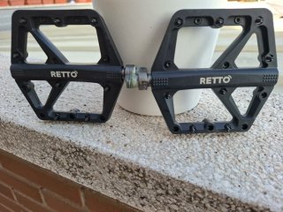 Pedales MTB Retto Negros