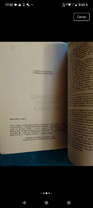 Diccionario Harvard de Música