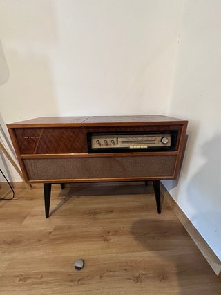 Mueble Radio Vintage Madera