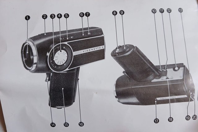 Eumig Viennette 3 Cámara Super 8