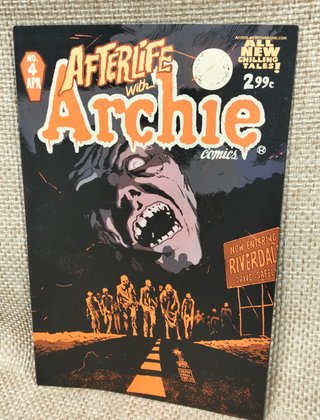 LOTE DE 8 COMICS AFTERLIFE WITH ARCHIE