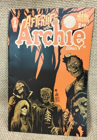 LOTE DE 8 COMICS AFTERLIFE WITH ARCHIE