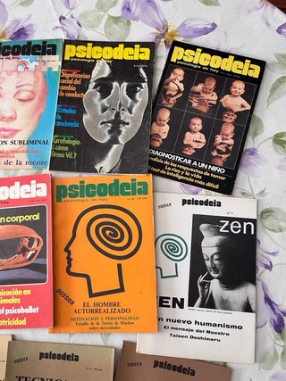 Lote revistas antiguas Psicodeia