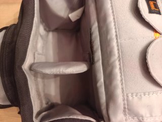 Mochila Lowepro para cámara y objetivos