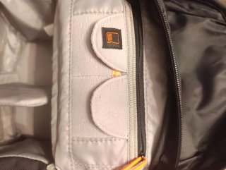 Mochila Lowepro para cámara y objetivos