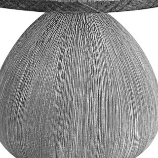 Lampada da Tavolo Lume Comodino Ceramica Tessuto G