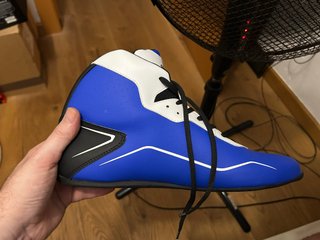 Sparco K-Pole Azul y Blanco